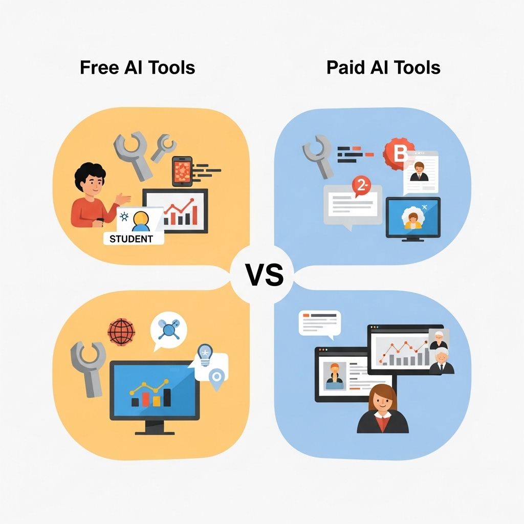 Free AI Tools vs Paid AI Tools